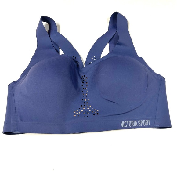 Victoria Sport Victorias Secret 32D Angel Max Sports Bra Purple Blue #3936 - Picture 1 of 14